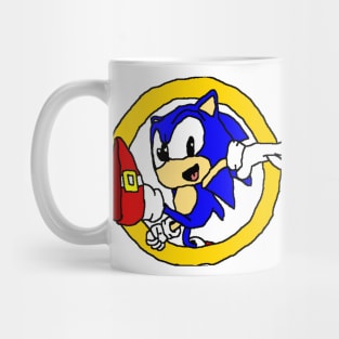 Classic sonic icon Mug